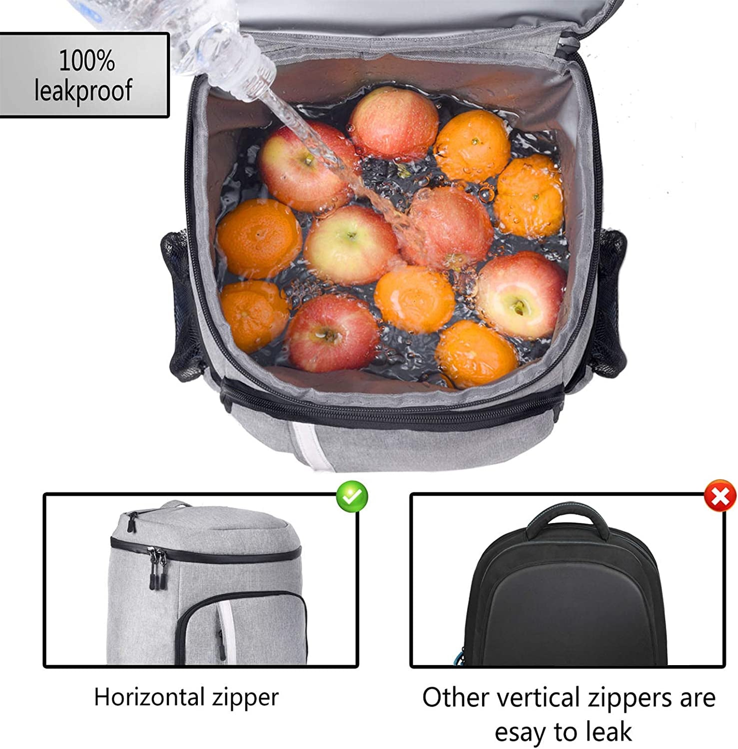 PintPacker™ Leakproof Insulated Cooler Backpack